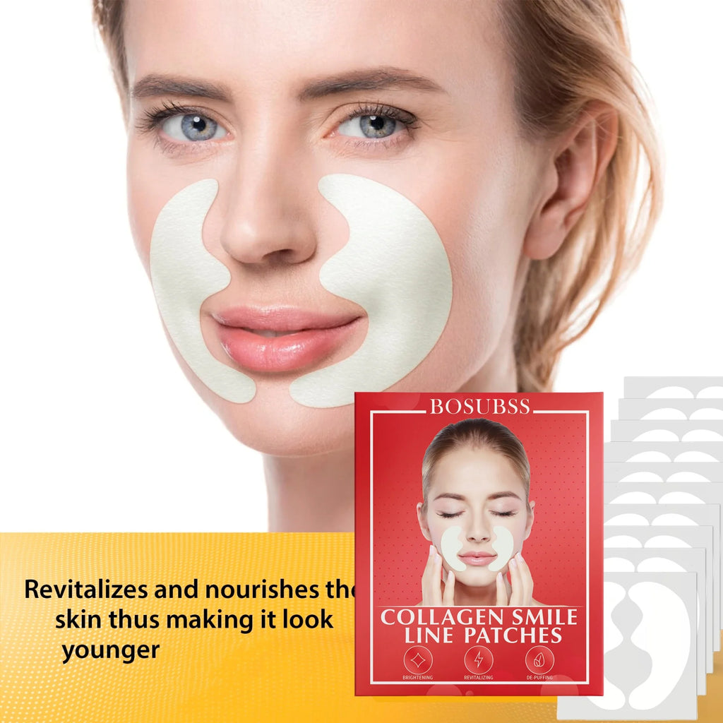 Hydrogel face patches reduce frown & forehead lines. Lifting effect, firm skin. 20pcs. Easy to use, visible results.