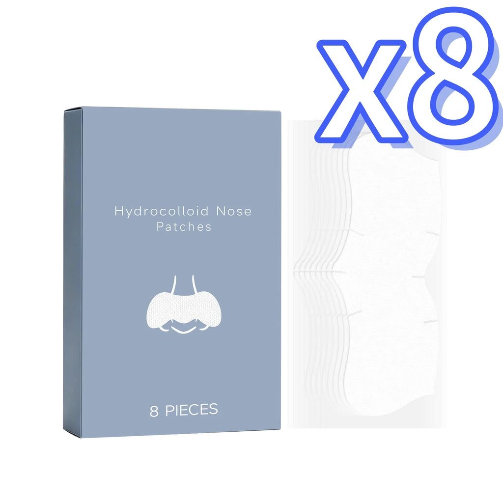 Nicotinamide Nose Patches Clean Excess Oil Unclog Pores Remove Blackheads Smooth Rough Skin Hyaluronic Acid Pore Cleansing Patch