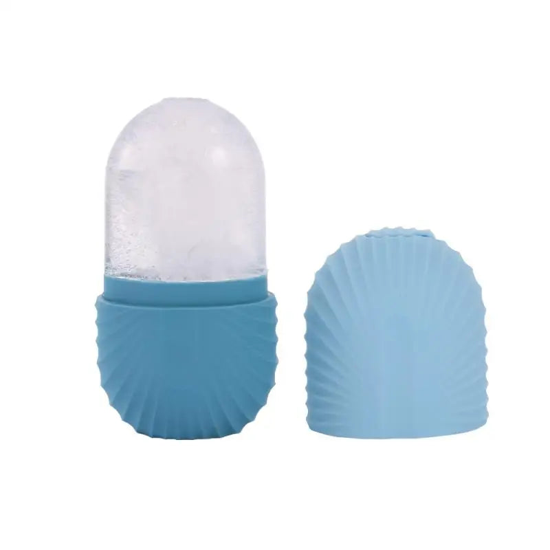 Silicone Ice Mold 1Pcs Shell Pattern For Face Ice Roller Beauty Soothing Skin Tightening Puffiness Cooling At Home