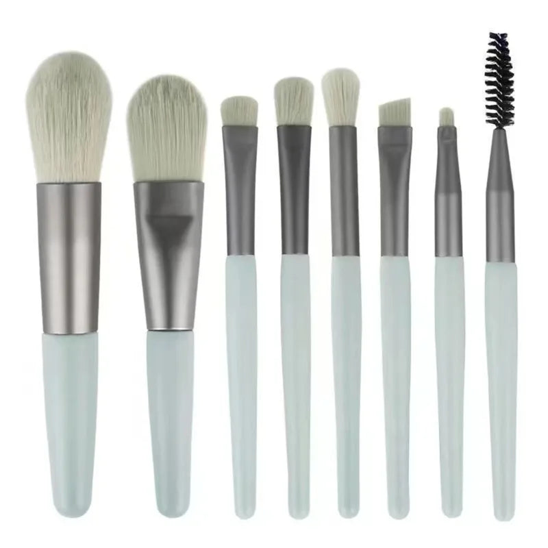 8Pcs Soft Fluffy Makeup Brushes Set Kabuki Blending Foundation Blush Powder Eyeshadow Beauty Tools for Cosmetics