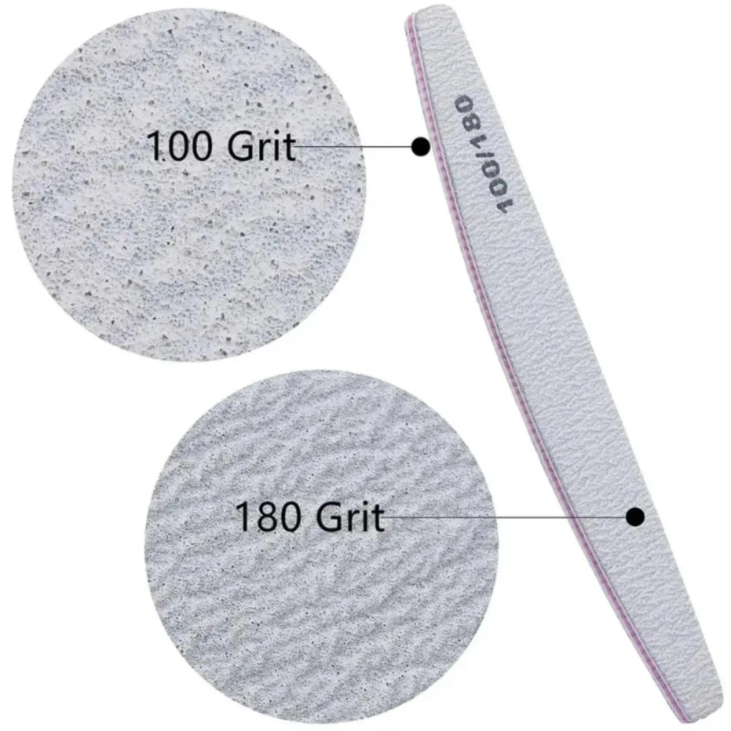 5/10pcs Each package Professional nail files Reusable double-sided sanding board nail shaping beauty tools.