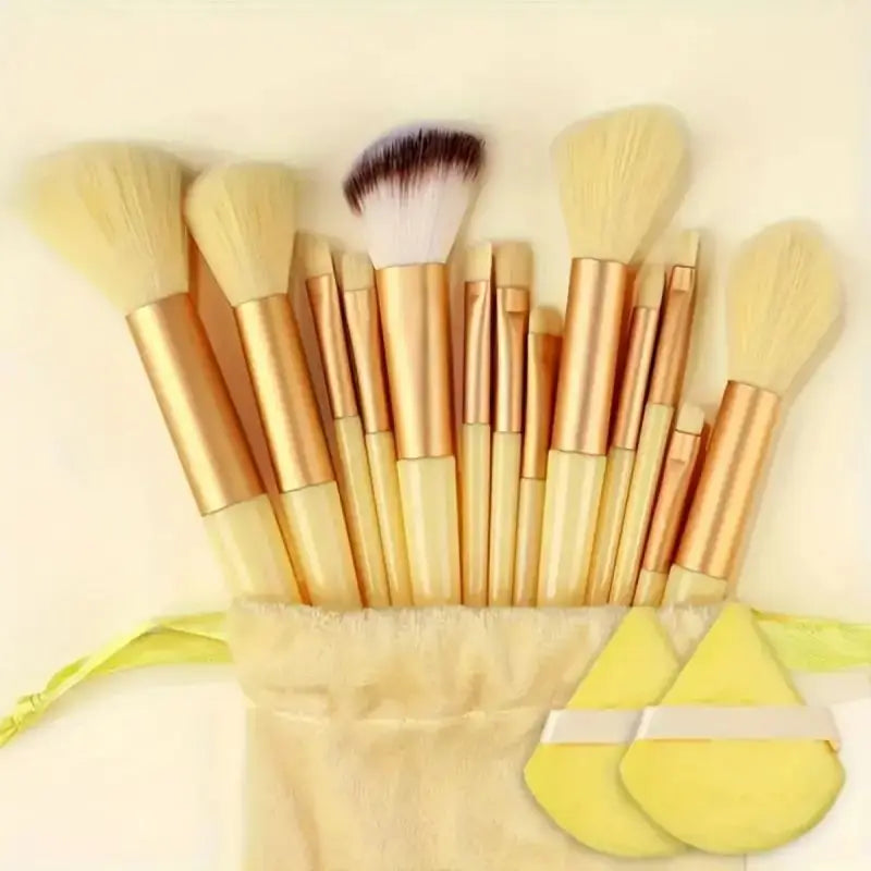Professional Makeup Brush Set - Soft Fluffy Kabuki & Blending Brushes for Foundation, Powder, Eyeshadow | Beauty Tools Kit