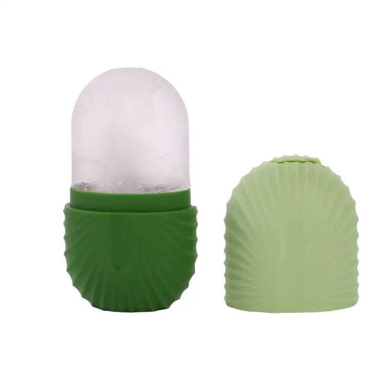 Silicone Ice Mold 1Pcs Shell Pattern For Face Ice Roller Beauty Soothing Skin Tightening Puffiness Cooling At Home