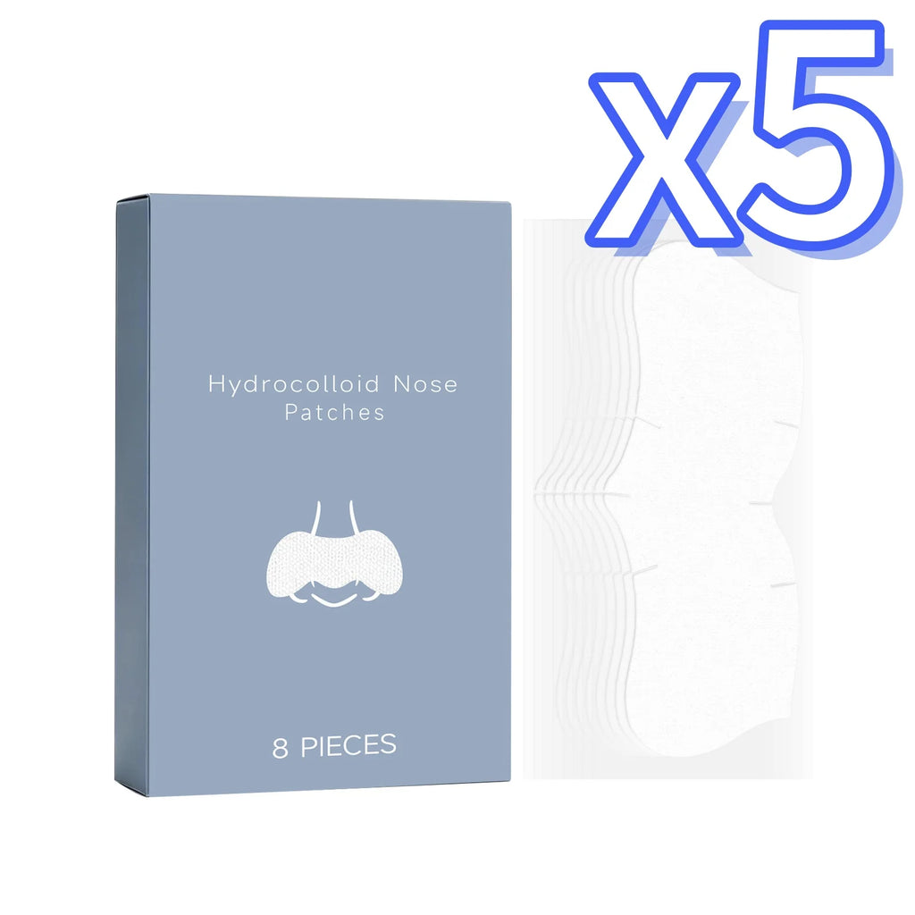 Nicotinamide Nose Patches Clean Excess Oil Unclog Pores Remove Blackheads Smooth Rough Skin Hyaluronic Acid Pore Cleansing Patch
