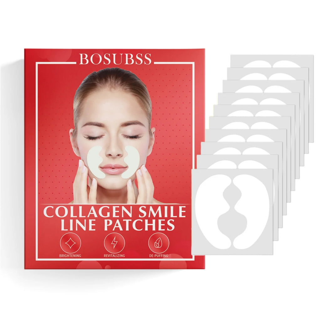 Hydrogel face patches reduce frown & forehead lines. Lifting effect, firm skin. 20pcs. Easy to use, visible results.