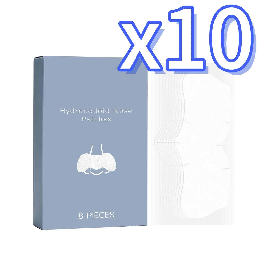 Nicotinamide Nose Patches Clean Excess Oil Unclog Pores Remove Blackheads Smooth Rough Skin Hyaluronic Acid Pore Cleansing Patch