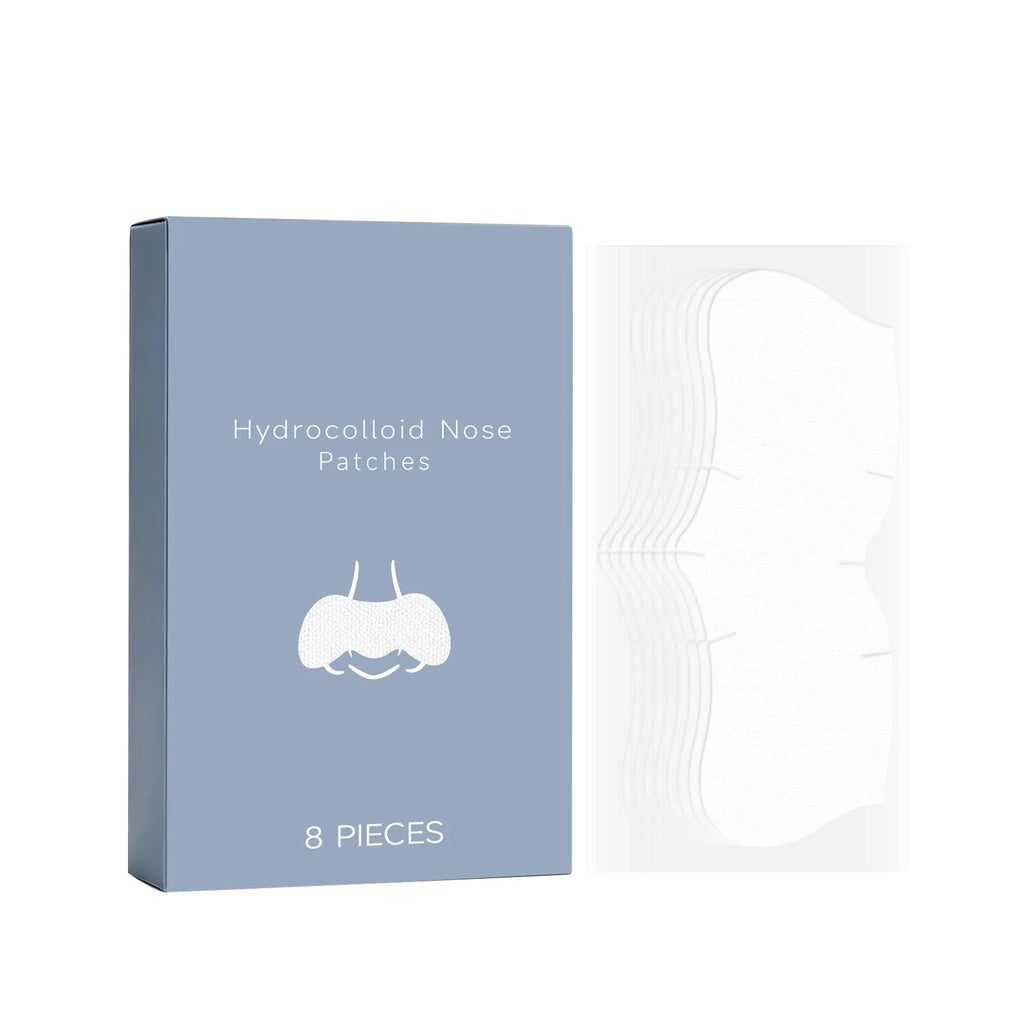 Nicotinamide Nose Patches Clean Excess Oil Unclog Pores Remove Blackheads Smooth Rough Skin Hyaluronic Acid Pore Cleansing Patch