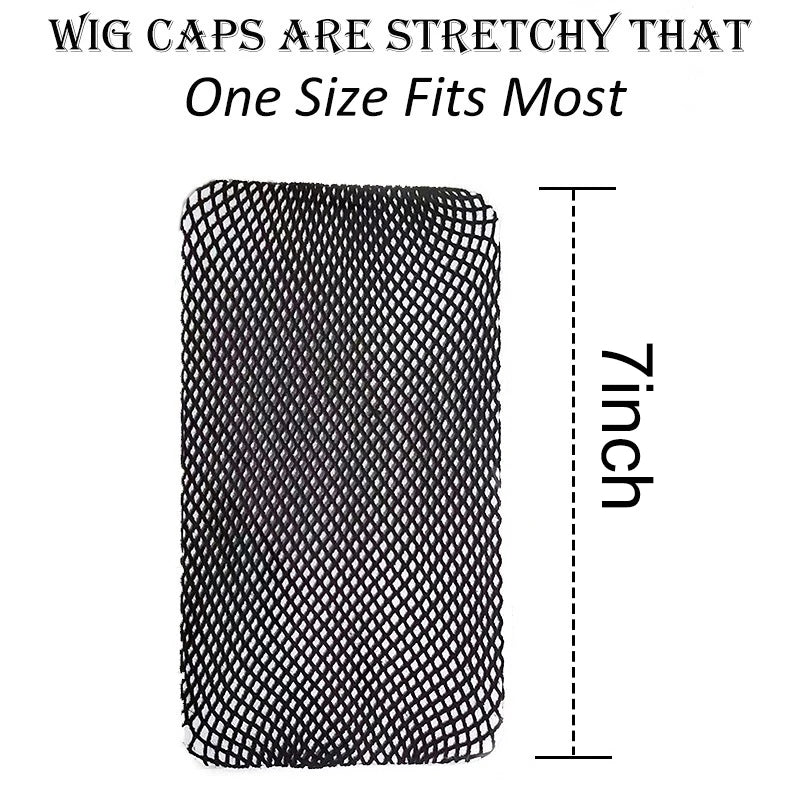 Hairnets good Quality Mesh Weaving Black Wig Hair Net Making Caps Weaving Wig Cap Hair Nets