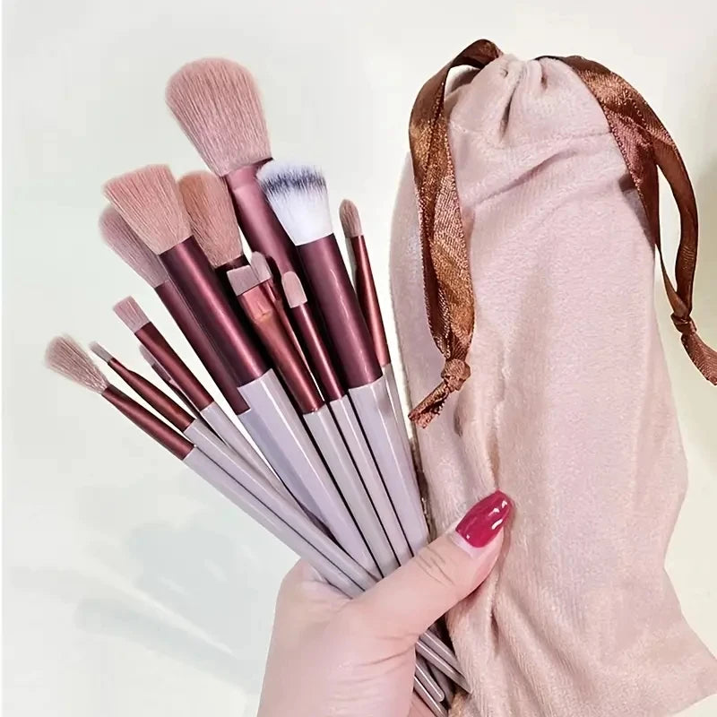 Professional Makeup Brush Set - Soft Fluffy Kabuki & Blending Brushes for Foundation, Powder, Eyeshadow | Beauty Tools Kit