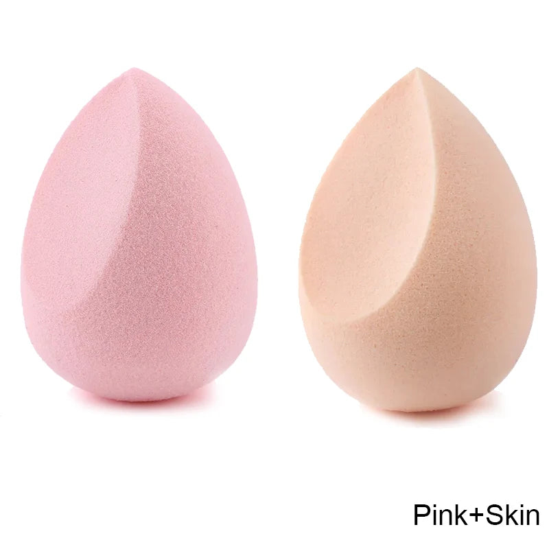 20/5/1pcs Makeup Sponge Concealer Smooth Cosmetic Powder Puff Cut Shape Foundation Water Drop Bevel Make Up Blender Tools