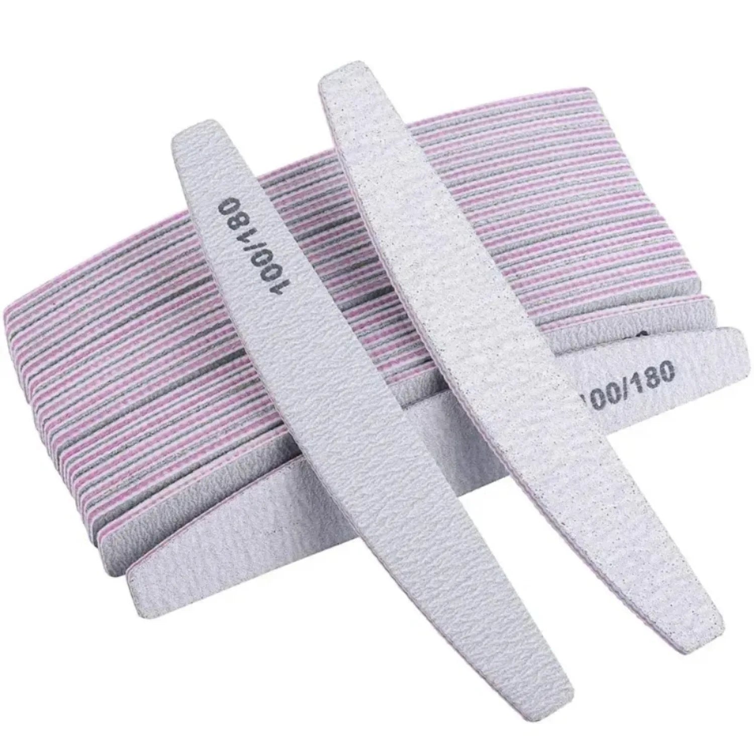5/10pcs Each package Professional nail files Reusable double-sided sanding board nail shaping beauty tools.